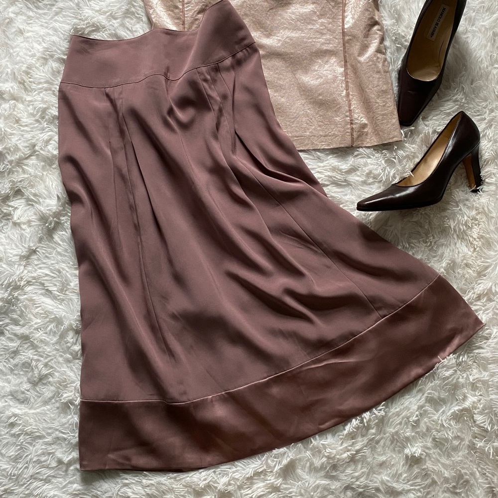 NWT Nadia Lin Designer skirt and top set, midi skirt with blouse, women’s work - Picture 9 of 16